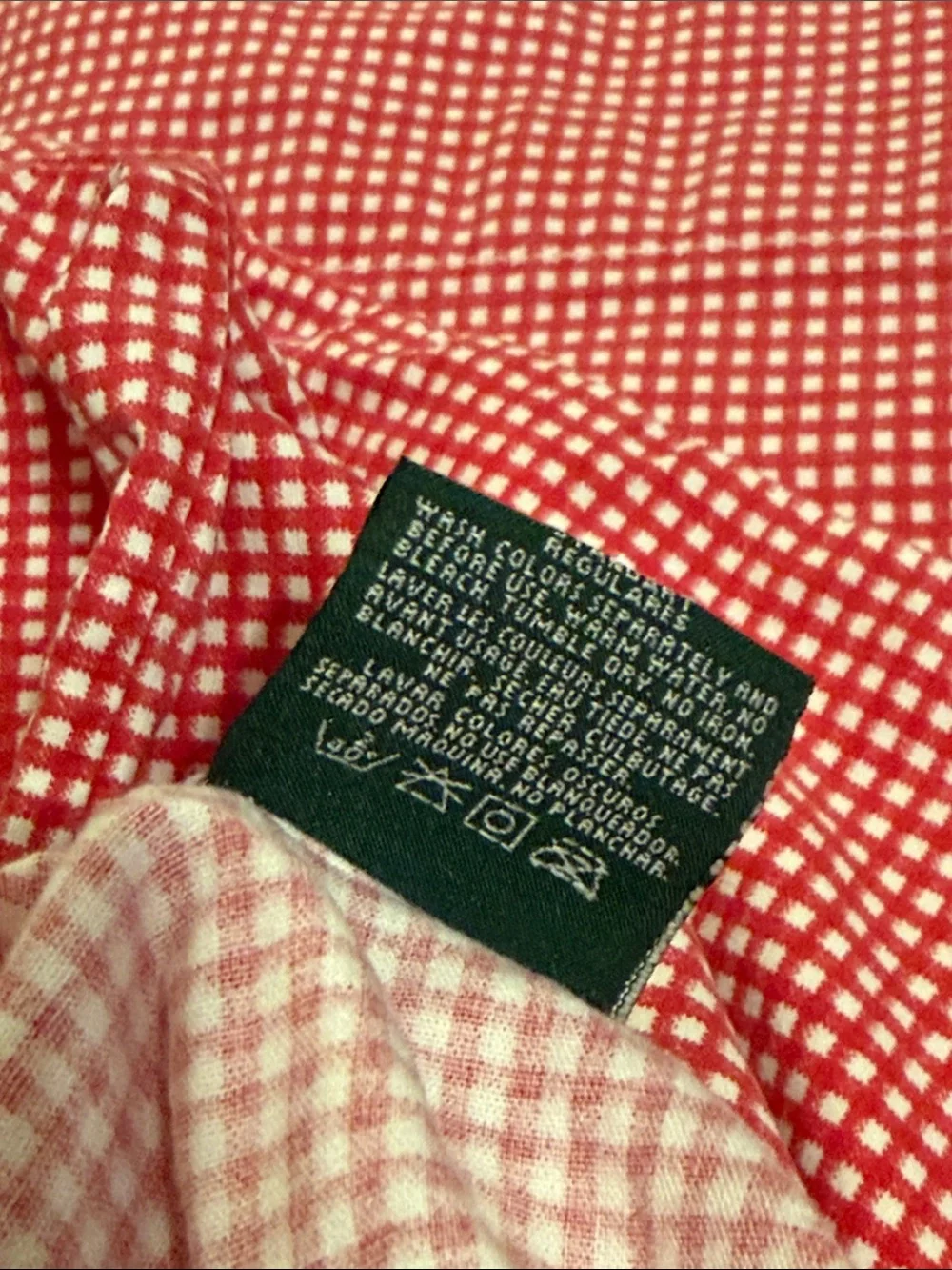 Ralph Lauren Home crisp gingham